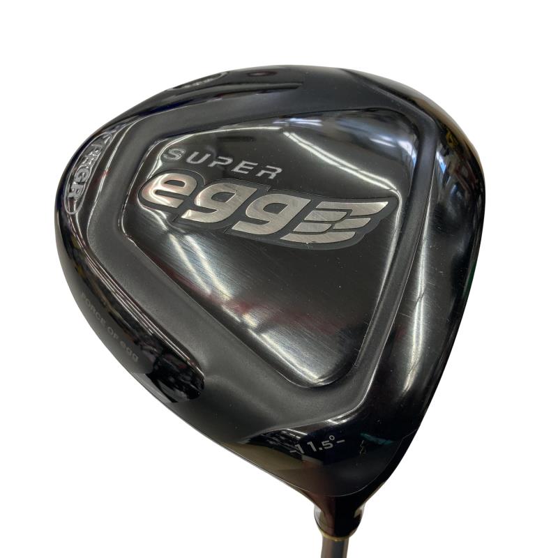 【中古】 プロギア SUPER egg 11.5° ドライバー DR eggオリジナルカーボン (フレックスR) メンズ 男性用 右利き 右用 Cランク ゴルフクラブ
