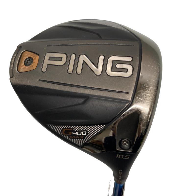 【中古】 ピン G400 MAX 10.5&deg; ドライバー DR 純正特注シャフト (フレックスその他) メンズ 男性用 右利き 右用 Dランク ゴルフクラブ｜ゴルフパートナー 中古クラブ店