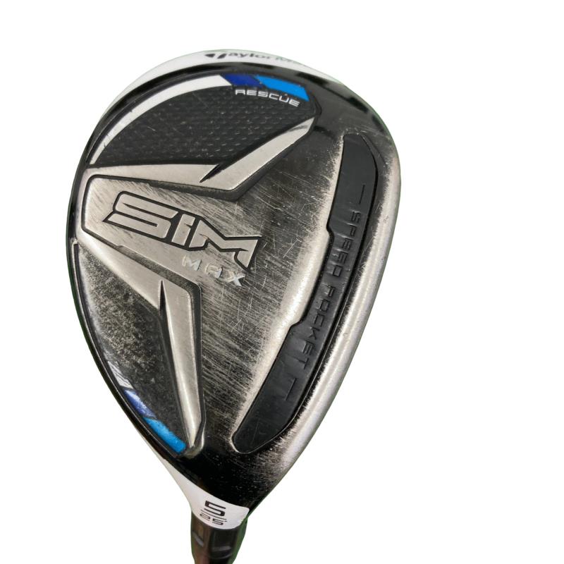【中古】 仕立て屋お手伝いさん SIM MAX U5 ありがた味 UT TENSEI BLUE TM60(UT) (フレックスR) メンズ 成人男性用 右利き 右用 D序列付ける ゴルフ野球クラブ