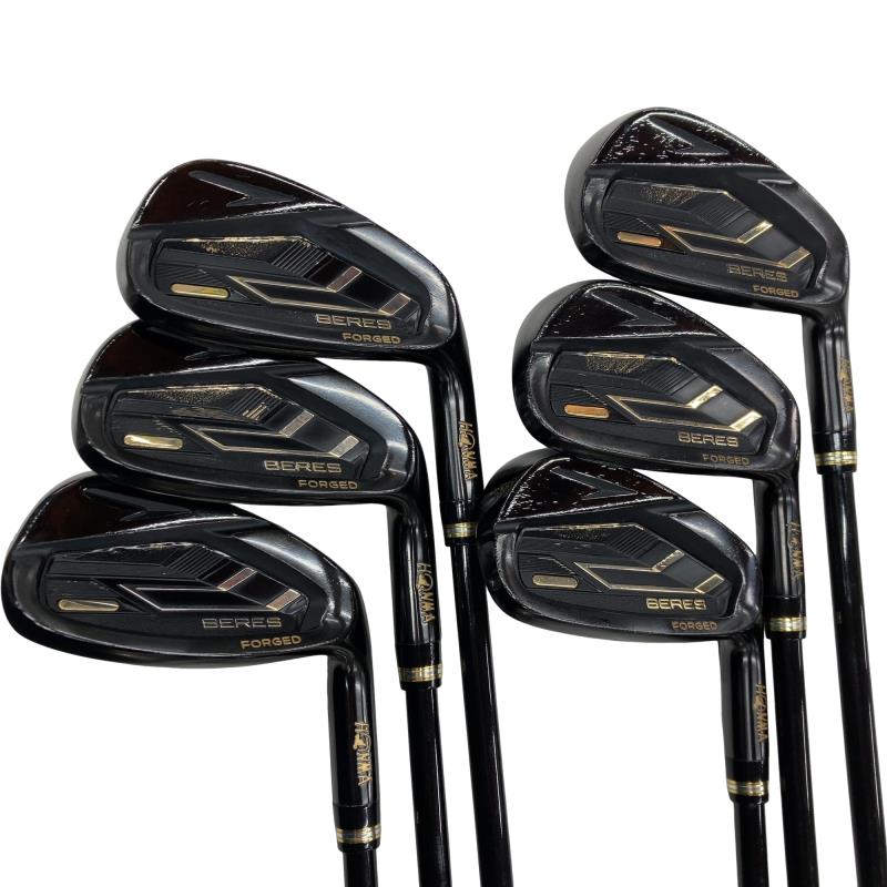 【中古】 本間ゴルフ BERES BLACK(2024) 6S アイアンセット IR ARMRQ FX BLACK(IR) (フレックスR) メンズ 男性用 右利き 右用 Cランク ゴルフクラブ 86,657円