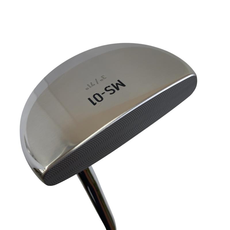 【中古】 エポンゴルフ株式会社 EPON MS-01(シルバー) 34インチ パター PT スチール (フレックスその他) メンズ 男性用 右利き 右用 Cランク ゴルフクラブ