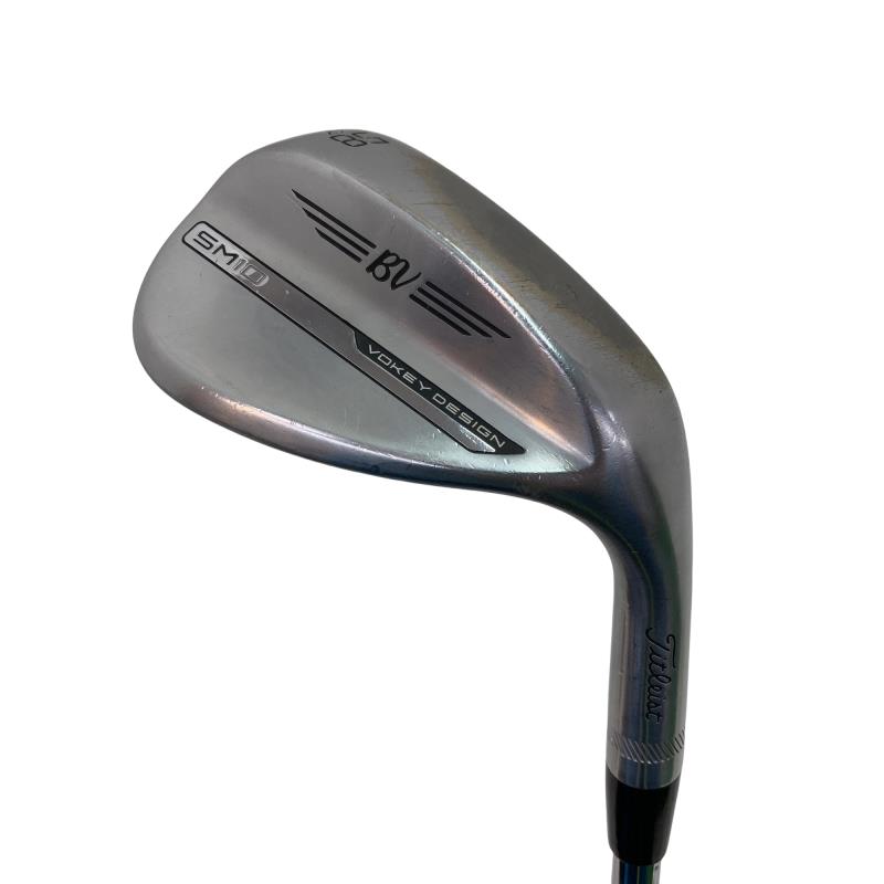 【中古】 タイトリスト VOKEY SPIN MILLED SM10 ツアークロム 58&deg;/14&deg;K ウェッジ WG NS PRO 950GH neo (フレックスS) メンズ 男性用 右利き 右用 Dランク ゴルフクラブ｜ゴルフパートナー 中古クラブ店