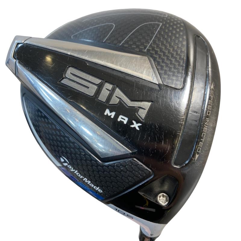 【中古】 テーラーメイド SIM MAX 10.5° ドライバー DR TENSEI BLUE TM50(DR) (フレックスR) メンズ 男性用 右利き 右用 Cランク ゴルフクラブ|ゴルフパートナー 中古クラブ店