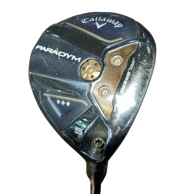 【中古】 キャロウェイ PARADYM ◆◆◆ 5W フェアウェイウッド FW 純正特注シャフト (フレックスSR) メンズ 男性用 右利き 右用 Cランク ゴルフクラブ