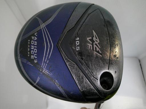 【中古】 つるや AXEL VF 10.5° １番ウッド DR VF Speeder(DR) (フレックスR) メンズ 成人男性用 右利き 右用 C序列付ける ゴルフ野球クラブ
