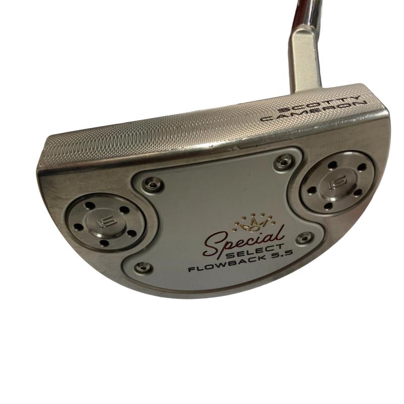 【中古】 タイトリスト SCOTTY CAMERON Special select FLOWBACK 5.5 34in パター PT スチール写真 (フレックス余分の物) メンズ 成人男性用 右利き 右用 C位置づける ゴルフ野球クラブ
