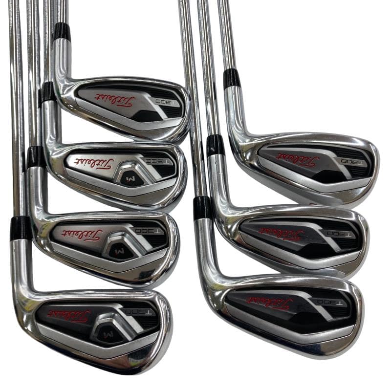 【中古】 タイトリスト Titleist T300(2021) 8S アイアン仕掛ける IR NS PRO 880 AMC (フレックスS) メンズ 成人男性用 右利き 右用 C価値づける ゴルフ野球クラブ