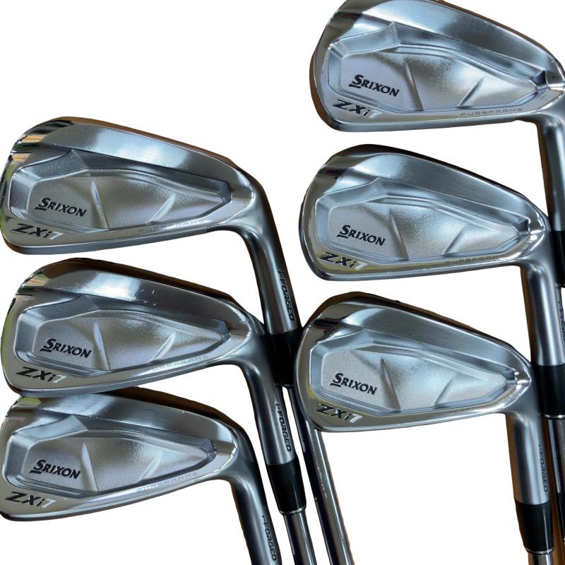【中古】 ダンロップ SRIXON ZXi7 6S アイアンセット IR 純正特注シャフト (フレックスS) メンズ 男性用 右利き 右用 Cランク ゴルフクラブ｜ゴルフパートナー 中古クラブ店
