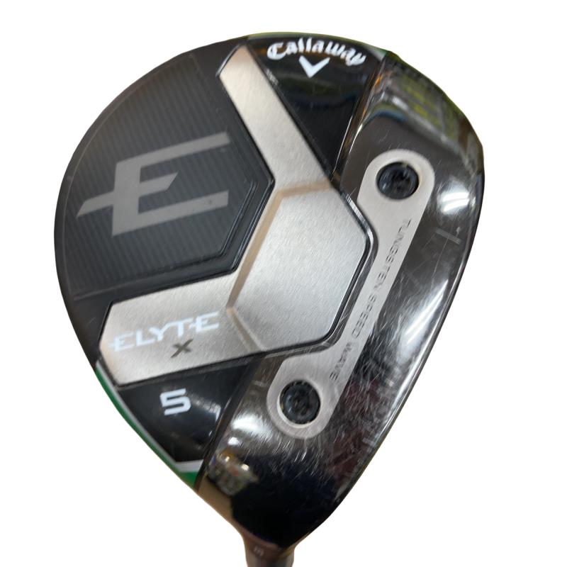 【中古】 キャロウェイ ELYTE X 5W フェアウェイウッド FW VENTUS GREEN 50 for CW(ELYTE FW) (フレックスR) メンズ 男性用 右利き 右用 Cランク ゴルフクラブ|ゴルフパートナー 中古クラブ店