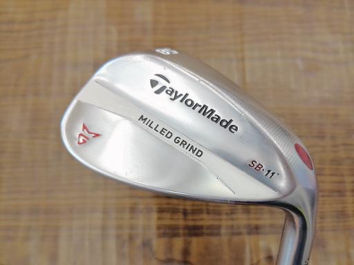 【中古】 仕立て屋お手伝いさん Taylor Made MILLED GRIND 58°/11° USA ウェッジ WG Dynamic Gold (フレックス余分の物) メンズ 成人男性用 右利き 右用 C位置づける ゴルフ野球クラブ