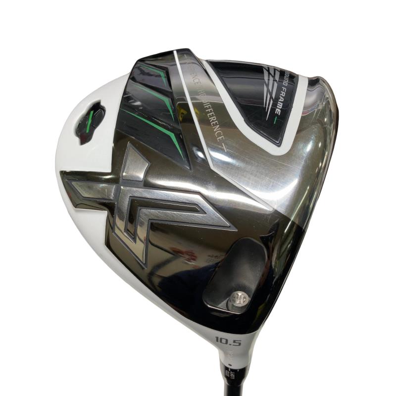 【中古】 ダンロップ XXIO(2022) eks ホワイト 10.5° ドライバー DR Miyazaki AX-2(DR) (フレックスS) メンズ 男性用 右利き 右用 Cランク ゴルフクラブ