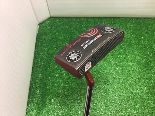 【中古】 オデッセイ O WORKS TOUR RED DOUBLE WIDE S 34インチ パター PT スチール (フレックスその他) メンズ 男性用 右利き 右用 Cランク ゴルフクラブ