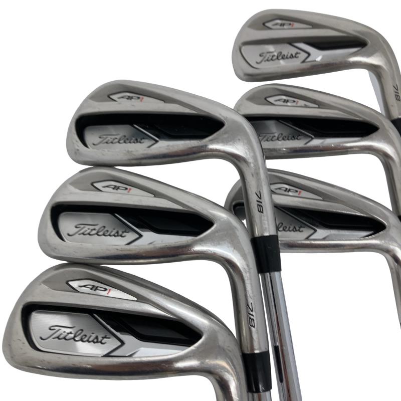 【中古】 タイトリスト Titleist AP1 718 6S アイアンセット IR NS PRO 950GH (フレックスS) メンズ 男性用 右利き 右用 Cランク ゴルフクラブ