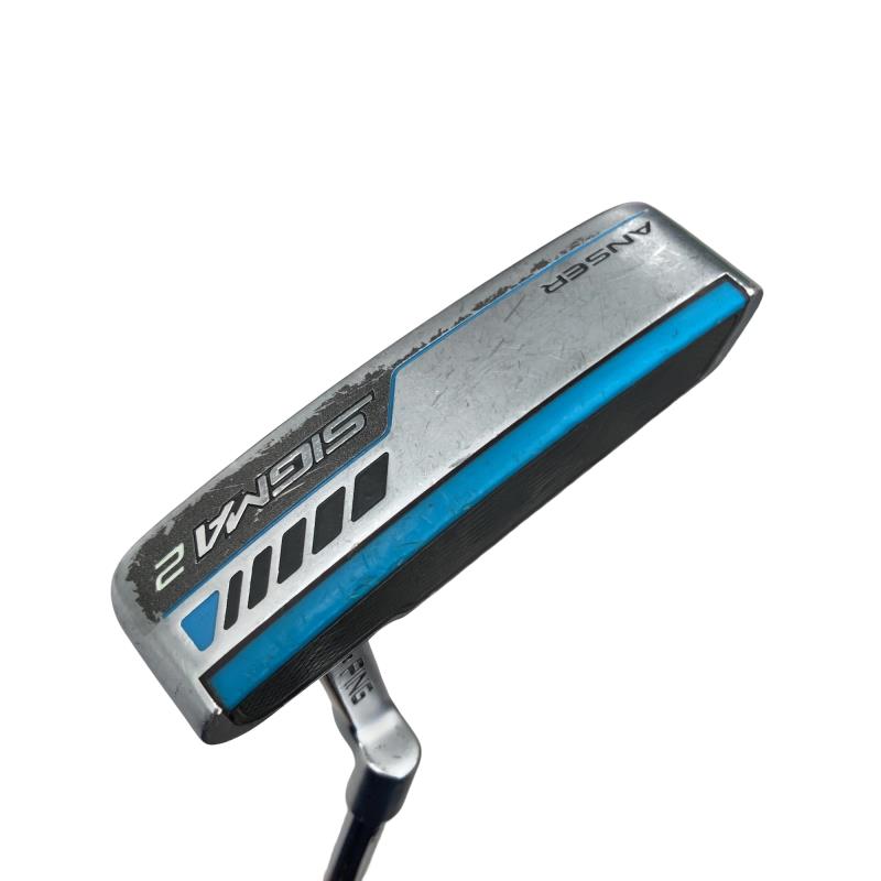 【中古】 ピン SIGMA 2 ANSER プラチナム 33インチ(PP58) パター PT スチール (フレックスその他) メンズ 男性用 右利き 右用 Cランク ゴルフクラブ