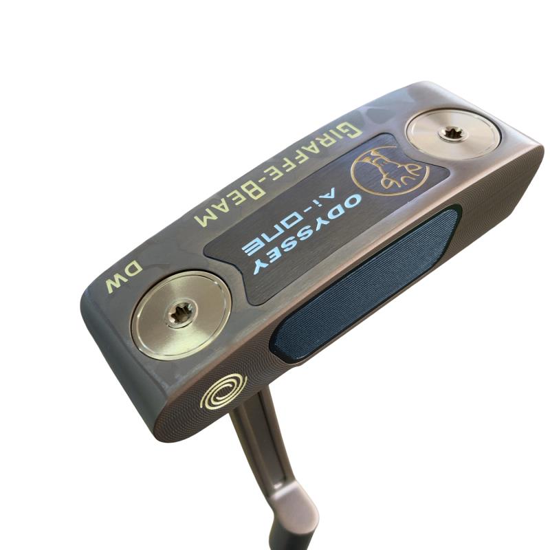 【中古】 オデッセイ Ai-ONE GIRAFFE-BEAM DW 34in パター PT STROKE LAB 90 スチール写真 (フレックス余分の物) メンズ 成人男性用 右利き 右用 B序列付ける ゴルフ野球クラブ