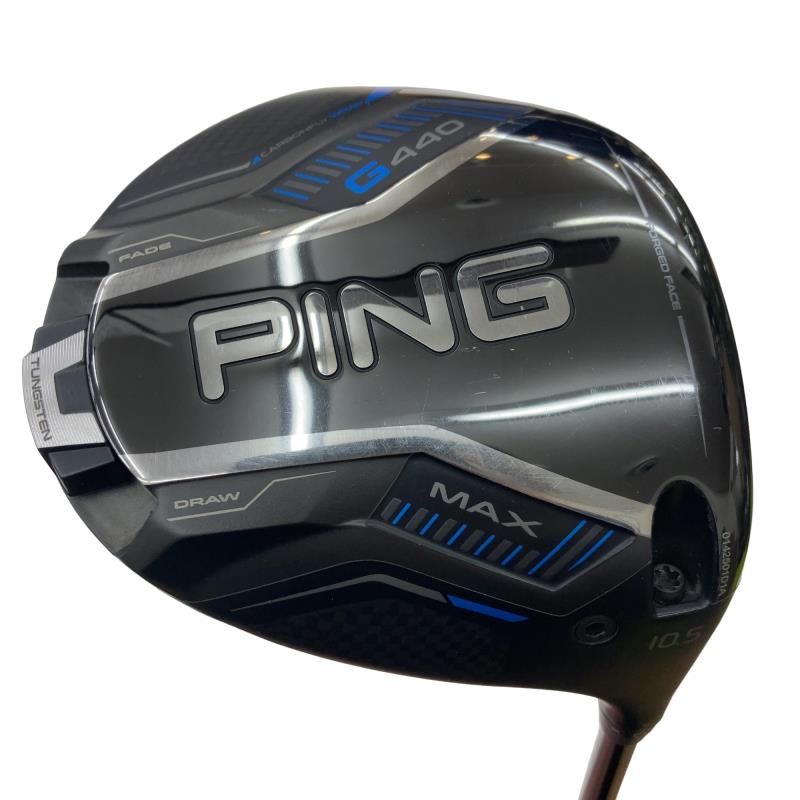 【中古】 ピン G440 MAX 10.5° １番ウッド DR PING TOUR 2.0 BLACK 65(DR) (フレックスS) メンズ 成人男性用 右利き 右用 C序列付ける ゴルフ野球クラブ