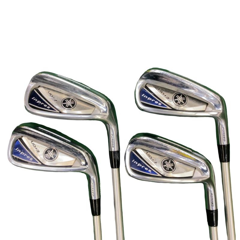 【中古】 ヤマハ inpres UD+2(2019) 4S アイアンセット IR リシャフト (フレックスその他) メンズ 男性用 右利き 右用 Cランク ゴルフクラブ