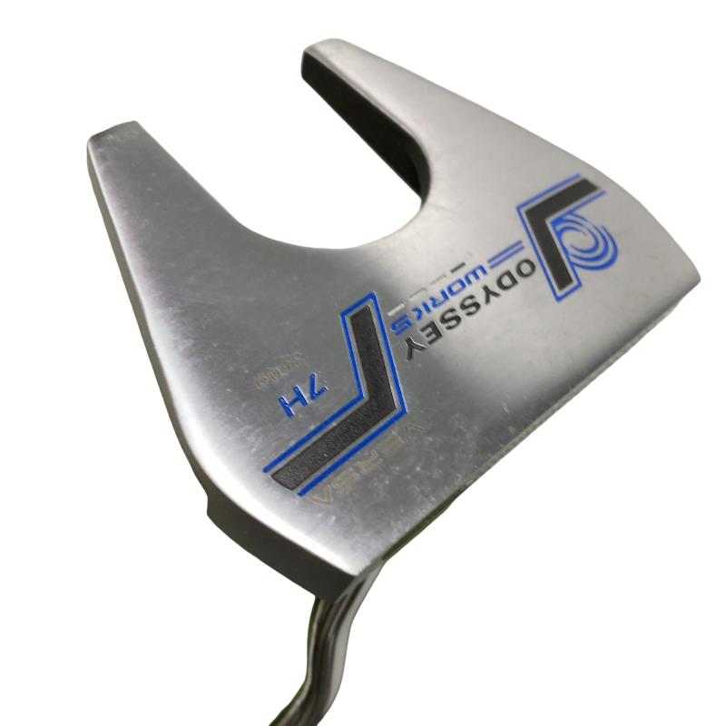 【中古】 オデッセイ WORKS VERSA #7H 34インチ パター PT スチール (フレックスその他) メンズ 男性用 右利き 右用 Cランク ゴルフクラブ