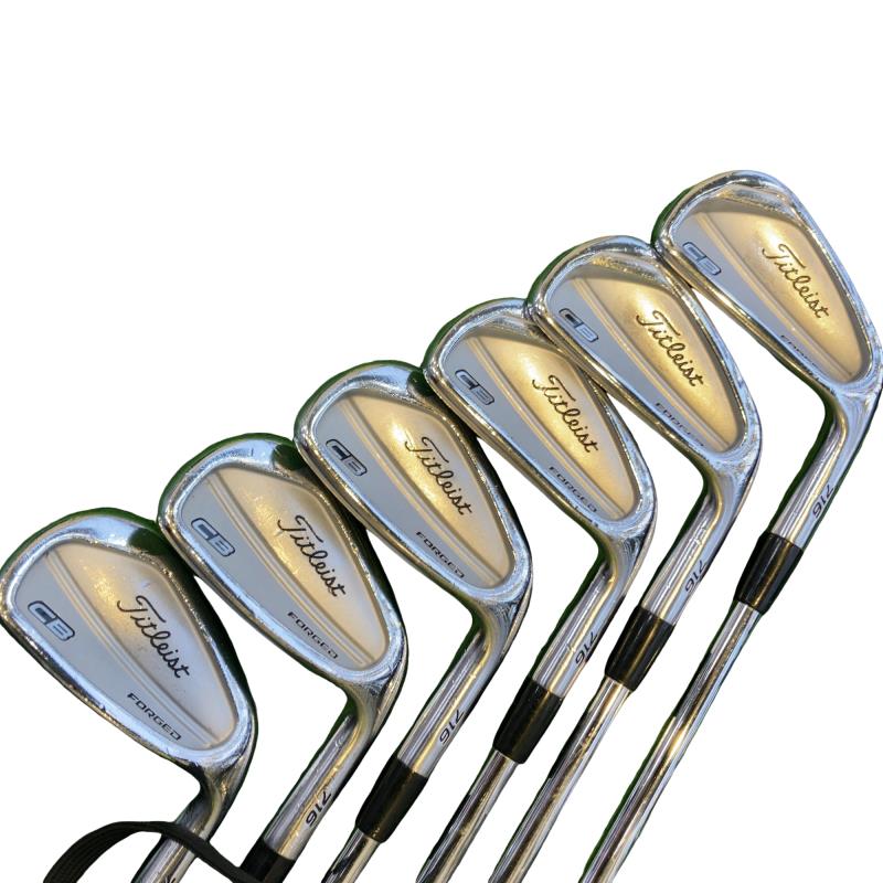【中古】 タイトリスト Titleist CB 716 6S アイアン書き割り IR Dynamic Gold AMT (フレックスS) メンズ 成人男性用 右利き 右用 C序列付ける ゴルフ野球クラブ