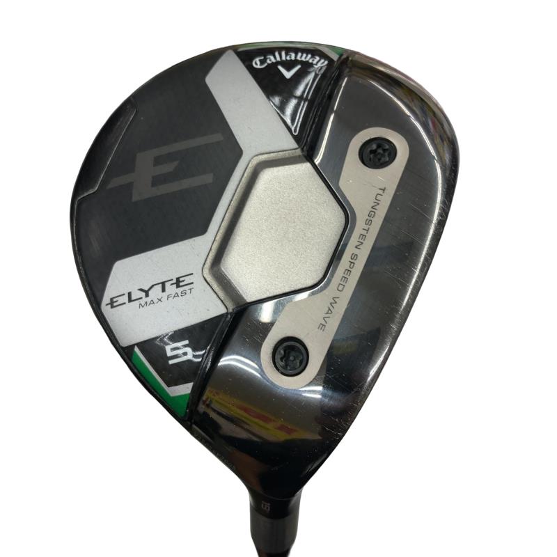 【中古】 キャロウェイ ELYTE MAX FAST 5W フェアウェイウッド FW LIN-Q GREEN 40 for CW(ELYTE FW) (フレックスS) メンズ 成人男性用 右利き 右用 C序列付ける ゴルフ野球クラブ