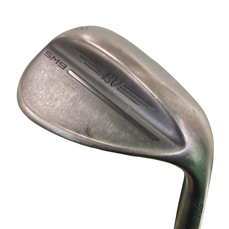 【中古】 タイトリスト VOKEY SPIN MILLED SM9 ジェットブラック 58°/08°M ウェッジ WG リシャフト (フレックスその他) メンズ 男性用 右利き 右用 Cランク ゴルフクラブ
