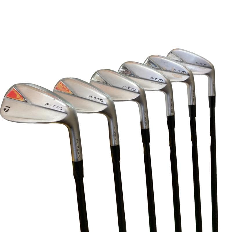 【中古】 テーラーメイド Taylor Made P・770(2023) 6S アイアンセット IR Diamana Thump Iron i95(2023) (フレックスS) メンズ 男性用 右利き 右用 Dランク ゴルフクラブ