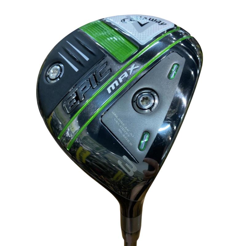 【中古】 キャロウェイ EPIC MAX  3W フェアウェイウッド FW Diamana 40 for CW(2021 EPIC FW) (フレックスS) メンズ 成人男性用 右利き 右用 C位置づける ゴルフ野球クラブ