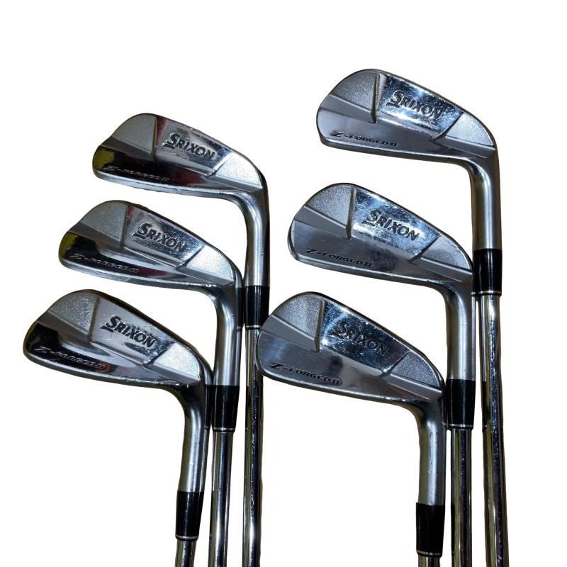 【中古】 ダンロップ SRIXON Z-FORGED II 6S アイアンセット IR Dynamic Gold D.S.T (フレックスS) メンズ 男性用 右利き 右用 Cランク ゴルフクラブ