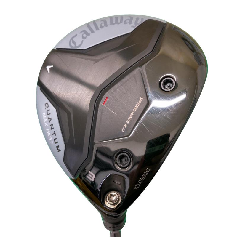 【中古】 キャロウェイ QUANTUM MAX FAST 3W フェアウェイウッド FW SPDSTAR 40(QUANTUM FW) (フレックスR) メンズ 男性用 右利き 右用 Bランク ゴルフクラブ