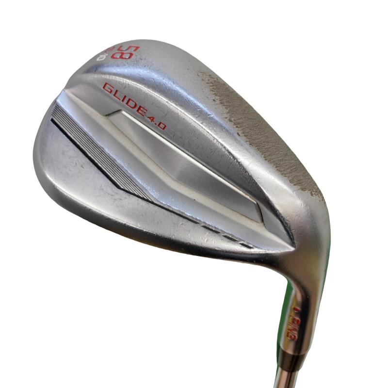 【中古】 ピン PING GLIDE 4.0 58°/10° S ウェッジ WG Dynamic Gold (フレックスS) メンズ 男性用 右利き 右用 Dランク ゴルフクラブ