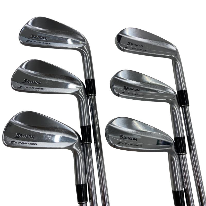 【中古】 ダンロップ SRIXON Z-FORGED 6S アイアンセット IR Dynamic Gold D.S.T (フレックスS) メンズ 男性用 右利き 右用 Cランク ゴルフクラブ｜ゴルフパートナー 中古クラブ店