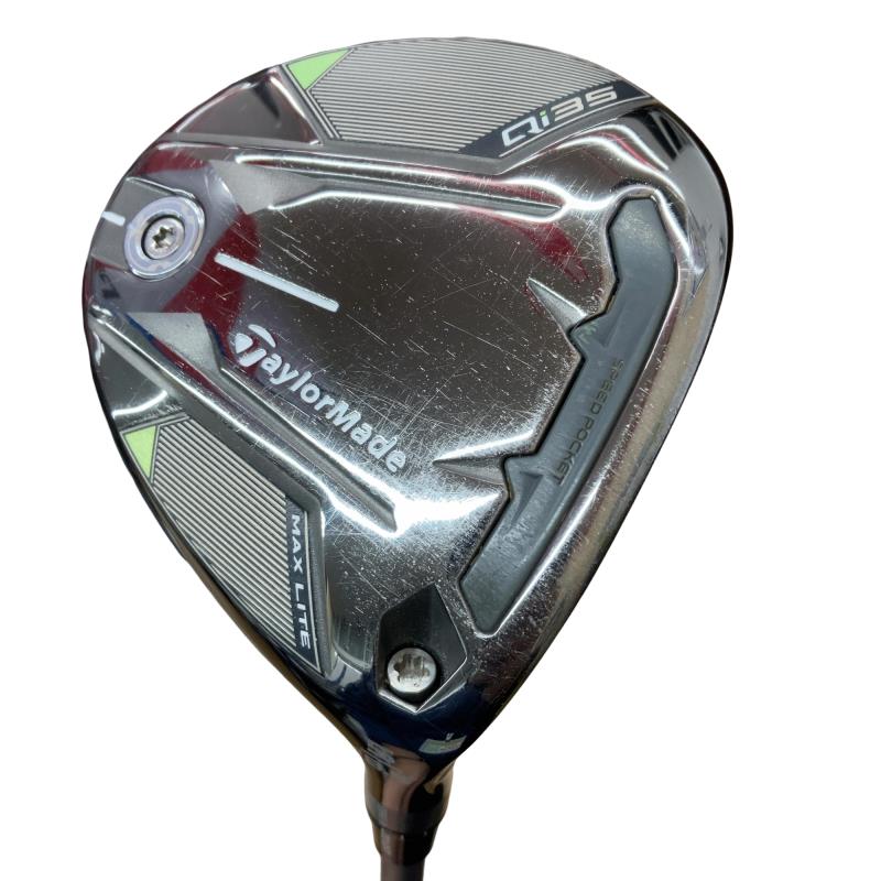 【中古】 テーラーメイド Qi35 MAX LITE 5W フェアウェイウッド FW AIR SPEEDER TM(Qi35 FW) (フレックスS) メンズ 男性用 右利き 右用 Cランク ゴルフクラブ