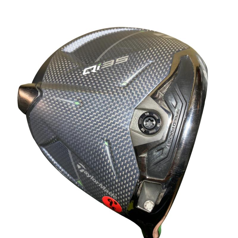 【中古】 テーラーメイド Qi35 9° ドライバー DR Diamana SILVER TM55(Qi35 DR) (フレックスS) メンズ 男性用 右利き 右用 Cランク ゴルフクラブドライバー