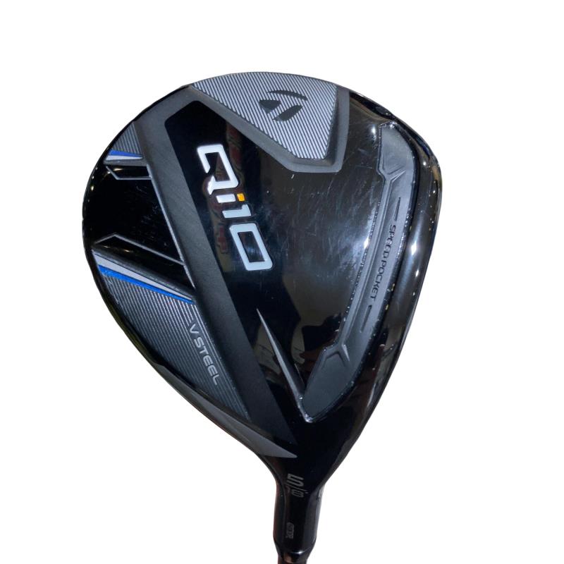 【中古】 テーラーメイド Qi10 5W フェアウェイウッド FW 純正特注シャフト (フレックスS) メンズ 男性用 右利き 右用 Cランク ゴルフクラブ