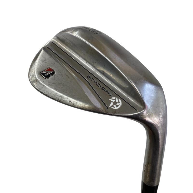 【中古】 ブリヂストン BRIDGESTONE BITING SPIN 58°/12°A ウェッジ WG 純正特注シャフト (フレックスS) メンズ 男性用 右利き 右用 Cランク ゴルフクラブ
