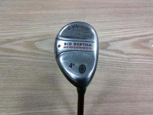 【中古】 キャロウェイ BIG BERTHA HEAVEN WOOD 4H(23°) USA ユーティリティ UT RCH75w (フレックスR) メンズ 男性用 右利き 右用 Cランク ゴルフクラブ
