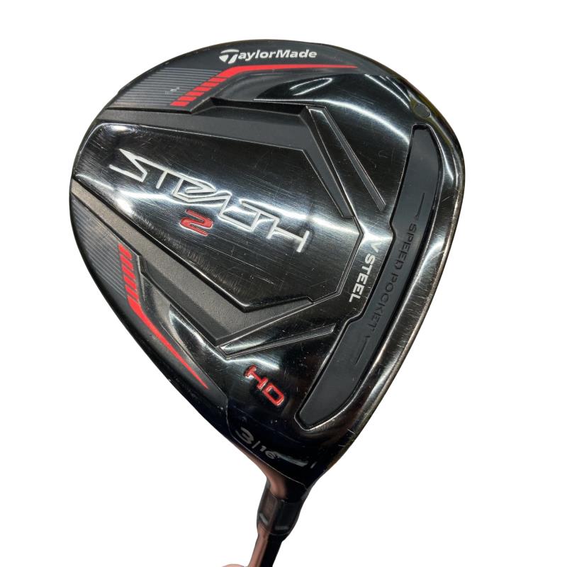 【中古】 テーラーメイド STEALTH2 HD 3W フェアウェイウッド FW TENSEI RED TM50(STEALTH FW) (フレックスSR) メンズ 男性用 右利き 右用 Cランク ゴルフクラブ