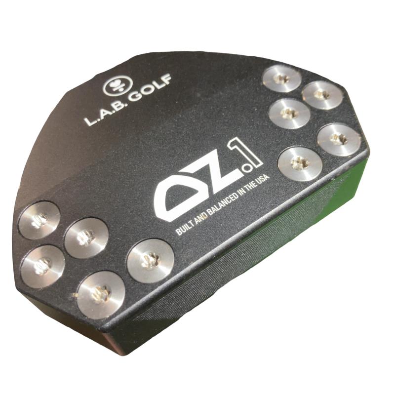 【中古】 L.A.B.GOLF L.A.B.GOLF OZ.1(BLACK) 34in パター PT スチール写真 (フレックス余分の物) メンズ 成人男性用 右利き 右用 B位置づける ゴルフ野球クラブ