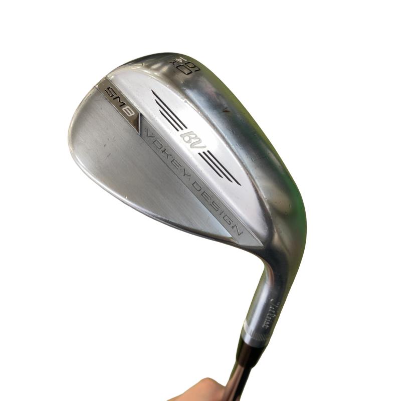 【中古】 タイトリスト VOKEY SPIN MILLED SM8 ツアークロム 60°/14°K ウェッジ WG NS PRO 950GH neo (フレックスS) メンズ 男性用 右利き 右用 Cランク ゴルフクラブ