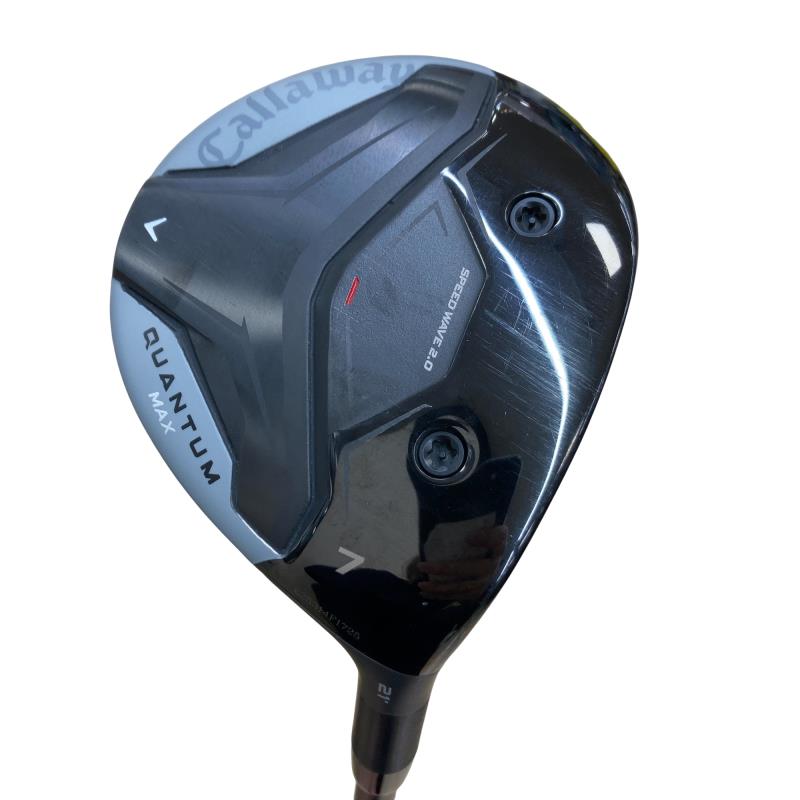 【中古】 キャロウェイ QUANTUM MAX 7W フェアウェイウッド FW 純正特注シャフト (フレックスX) メンズ 男性用 右利き 右用 Cランク ゴルフクラブ|ゴルフパートナー 中古クラブ店