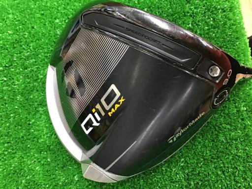 【中古】 テーラーメイド Qi10 MAX 9° ドライバー DR Diamana BLUE TM50(Qi10 DR) (フレックスR) メンズ 男性用 右利き 右用 Cランク ゴルフクラブ