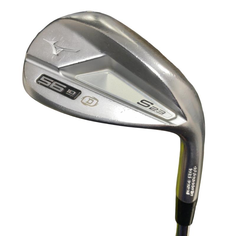 【中古】 ミズノ Mizuno S23(白いこと繻子) 56°/10°D ウェッジ WG 完全無欠特注立て坑 (フレックスR) メンズ 成人男性用 右利き 右用 D価値づける ゴルフ野球クラブ