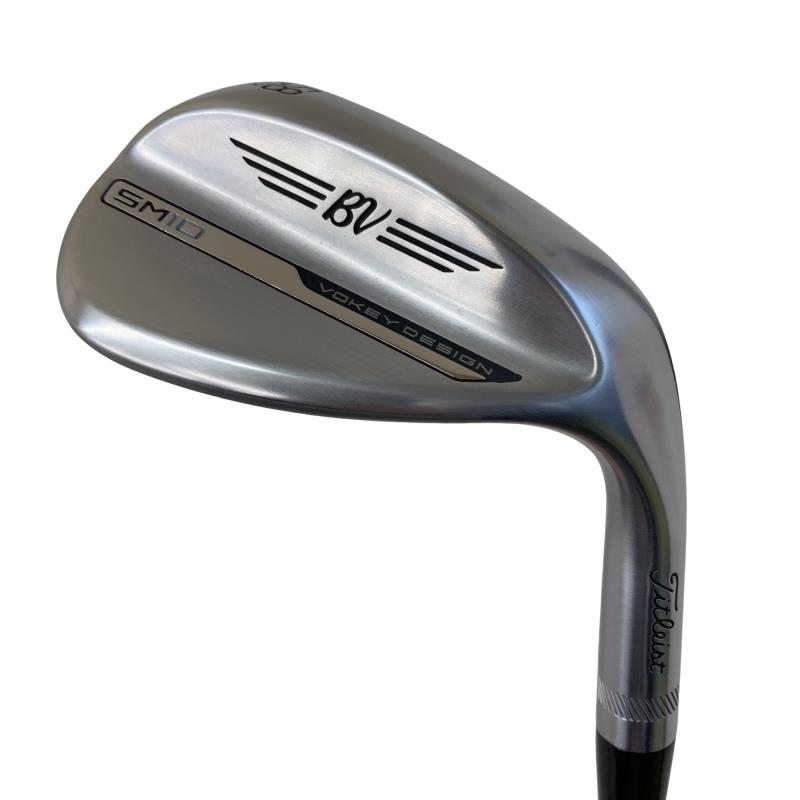 【中古】 タイトリスト VOKEY SPIN MILLED SM10 ツアークロム 58°/06°K ウェッジ WG Dynamic Gold (フレックスS) メンズ 男性用 右利き 右用 Cランク ゴルフクラブ