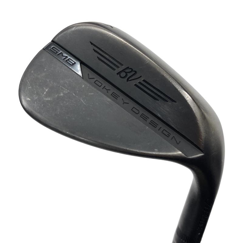 【中古】 タイトリスト VOKEY SPIN MILLED SM9 ジェットブラック 54°/14°F ウェッジ WG 純正特注シャフト (フレックスX) メンズ 男性用 右利き 右用 Cランク ゴルフクラブ