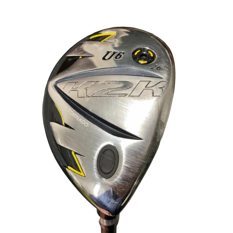 【中古】 キャスコ K2K ワンレングスユーティリティ U6 ユーティリティ UT ATTAS MB-HY65 (フレックスS) メンズ 男性用 右利き 右用 Cランク ゴルフクラブ