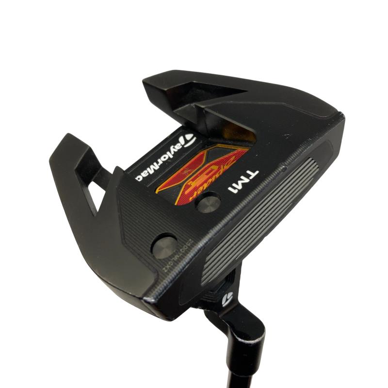 【中古】 テーラーメイド Spider GT BLACK TM1 33インチ パター PT スチール (フレックスその他) メンズ 男性用 右利き 右用 Cランク ゴルフクラブ