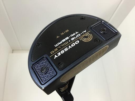 【中古】 オデッセイ Ai-ONE・MILLED TRI-BEAM SIX T 34インチ パター PT STROKE LAB 90 スチール (フレックスその他) メンズ 男性用 右利き 右用 Cランク ゴルフクラブ｜ゴルフパートナー 中古クラブ店 20,994円