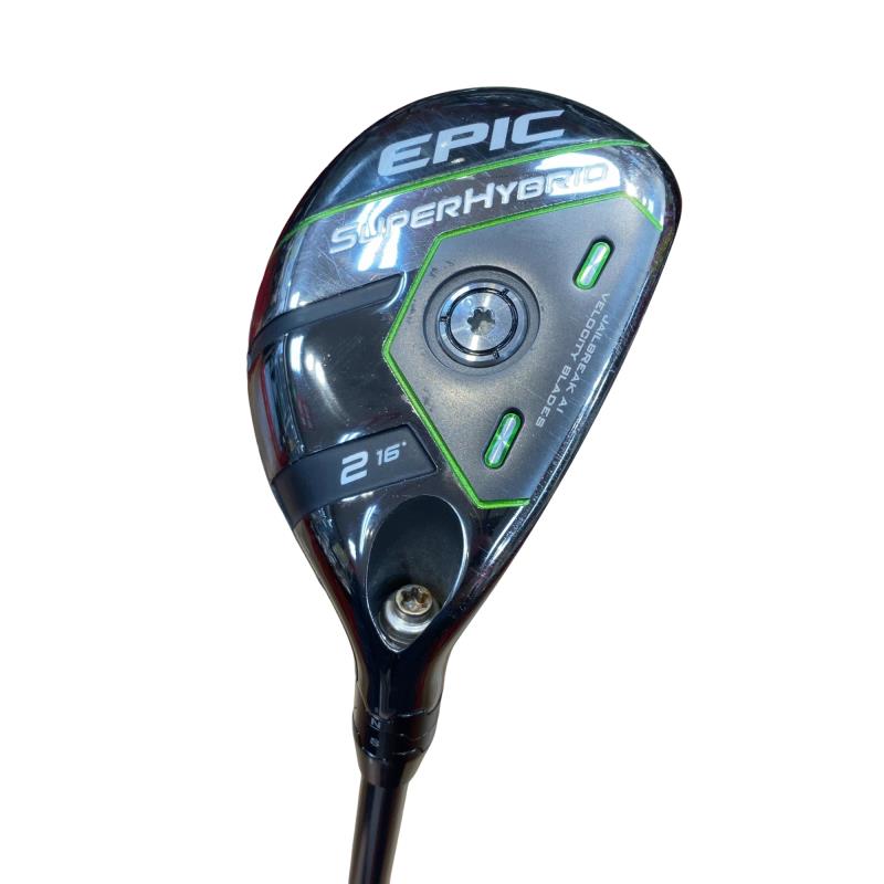 【中古】 キャロウェイ EPIC SUPER HYBRID U2 ありがた味 UT Diamana 55 for CW(2021 EPIC UT) (フレックスS) メンズ 成人男性用 右利き 右用 C位置づける ゴルフ野球クラブ