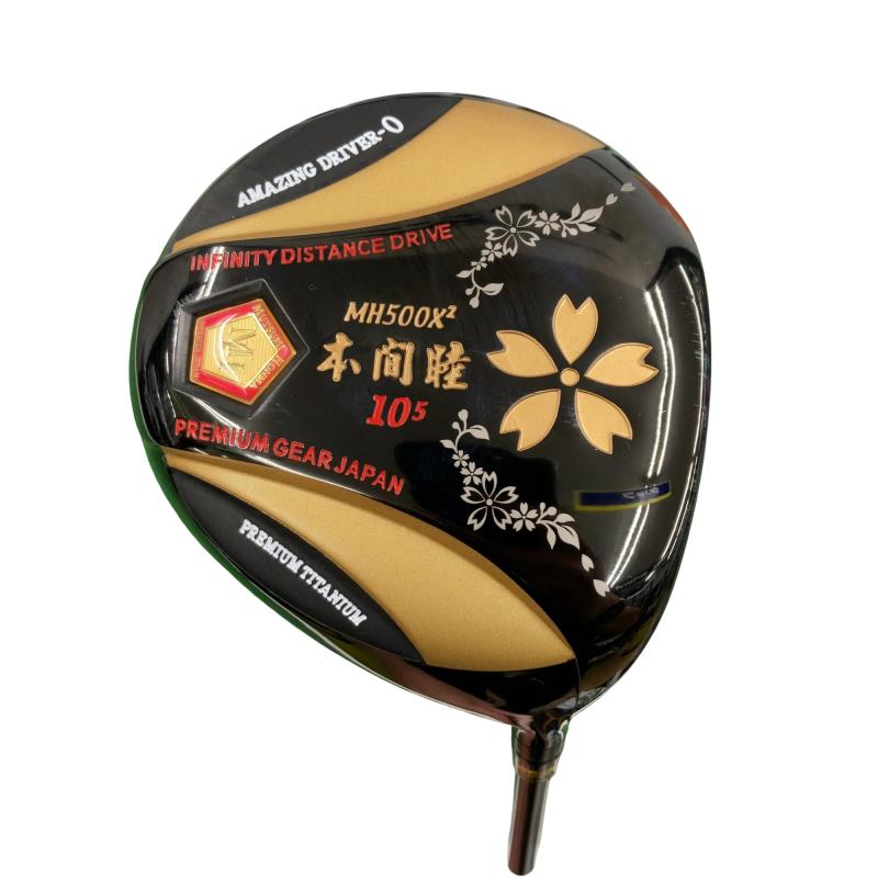 【中古】 特価製造会社 MUTSUMI HONMA MH500X2 10.5°(45.5in) １番ウッド DR 事あたらしい炭素 (フレックスR) メンズ 成人男性用 右利き 右用 C序列付ける ゴルフ野球クラブ