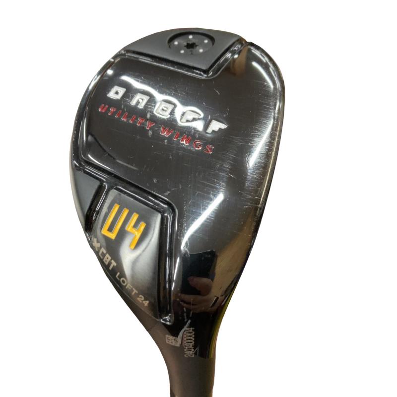 【中古】 ダイワ(グローブライド) ONOFF UTILITY WINGS(2024) KURO U4 ありがた味 UT リシャフト (フレックス余分の物) メンズ 成人男性用 右利き 右用 C位置づける ゴルフ野球クラブ